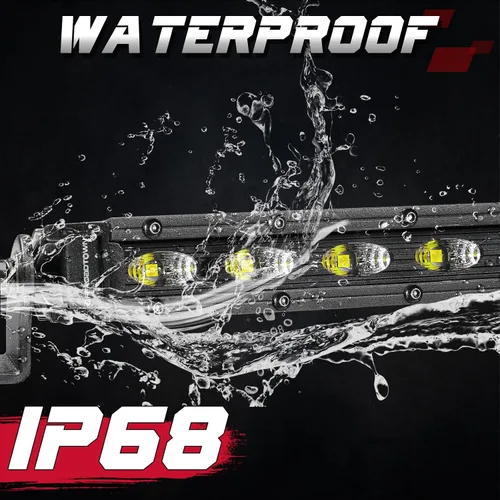Miniatura 5 de OFFROADTOWN - Barra de luz LED CREE de 40 pulgadas, haz de inundación de una sola fila de 200 W, luces de conducción todoterreno, luces de trabajo