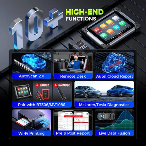 Miniatura 7 de Autel AutoLink AL301 OBDII / CAN lector de código accesible DTCs Eraser Car DIY herramienta de diagnóstico, Negro