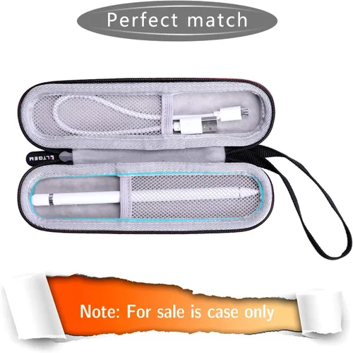 Miniatura 7 de LTGEM - Funda compatible con Apple Pencil Pro, Apple Pencil (USB-C / 1ª / 2ª generación), funda protectora rígida de almacenamiento para Apple