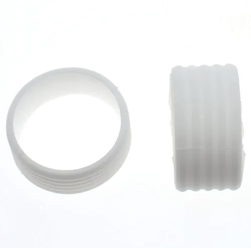Miniatura 3 de FDXGYH Agarre para raqueta de tenis, anillo de goma con agarre antideslizante para raqueta de tenis de bádminton absorbente en su lugar, color negro