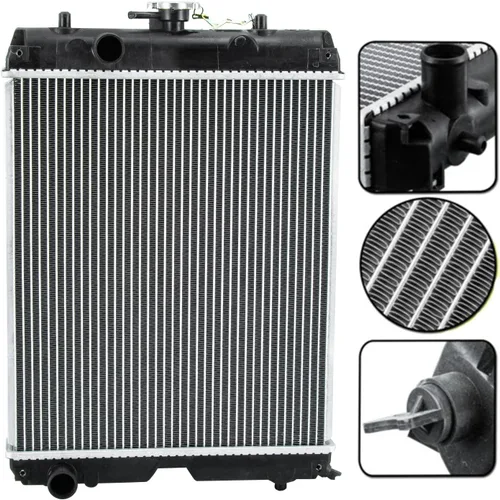 Miniatura 13 de OE # 6C040-58522 Reemplazo del radiador de aluminio para Kubota Tractor B1700 B2100 B2400 6C040-58520 H6C00-58500, radiador de tractor