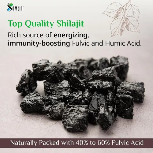 Miniatura 4 de Sayan Polvo puro de Shilajit de 1 onza/0.99 oz, suministro de 5 meses, potente suplemento de ácido fúlvico orgánico, apoya el sistema inmunológico