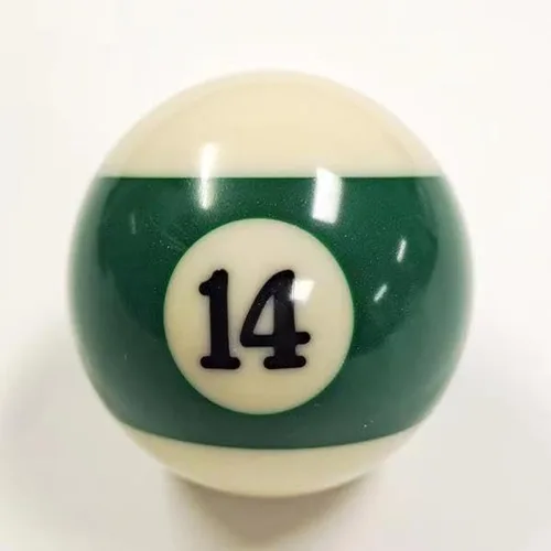 Miniatura 5 de Bola de piscina de repuesto, bola de repuesto de ocho, billar de tamaño reglamentario de 2-1/4", peso de regulación, 15 bolas de objeto