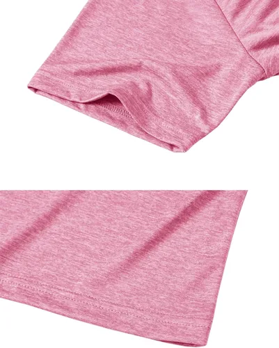 Miniatura 6 de CRYSULLY Camiseta de manga corta para hombre, sin botones, atlética, de verano, casual, de rendimiento