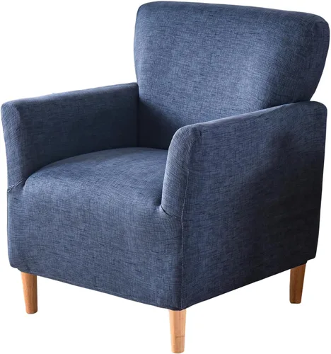 HAOYONG - Funda elástica de terciopelo para silla de banquete, fundas para sillas de 1 pieza, fundas para sillones de sofá, funda suave para sillón