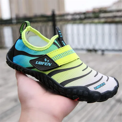 Miniatura 7 de UBFEN - Zapatos para el agua para niños y niñas, acuáticos y livianos, de secado rápido para ir a la playa, practicar deportes y natación, es como