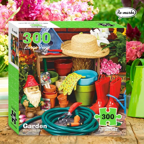 Miniatura 5 de Re-marks Rompecabezas de fotos de jardín, rompecabezas de 300 piezas para todas las edades