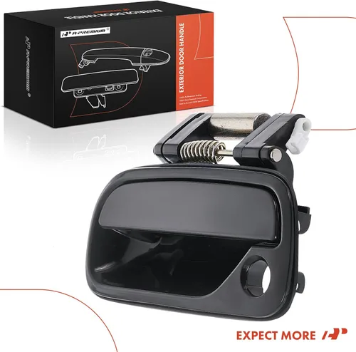 Miniatura 8 de A-Premium Manija de puerta exterior delantera izquierda del lado del conductor compatible con Toyota Tundra 2000-2003, Tundra 2004-2006 Pastilla