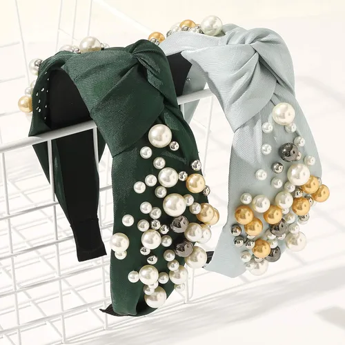 Miniatura 9 de Ivyu Diademas para la cabeza para mujer, 6 diademas para mujer, de moda, acolchadas para el cabello, accesorios para el cabello para niñas, Mixto