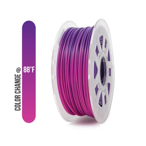 Miniatura 11 de Gizmo Dorks Filamento ABS de 0.069 in, 2.2 lbs para impresoras 3D, cambio de color azul a blanco