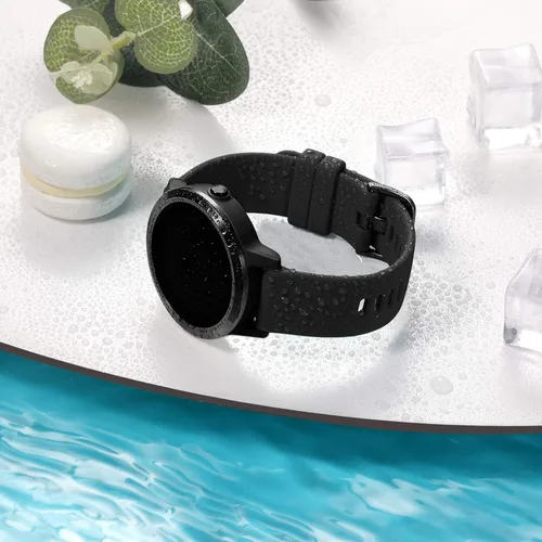 Miniatura 7 de GEAK Compatible con correas de reloj Garmin Vivoactive 5/Garmin Vivoactive 3, banda de silicona de 20 mm para Vivoactive 3 Music/Vivomove