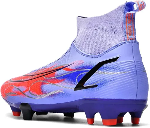 Miniatura 4 de ESXGED Botas de fútbol de alta calidad para mujer, zapatos de fútbol para hombre, zapatos de tacos cómodos para jóvenes, zapatos deportivos