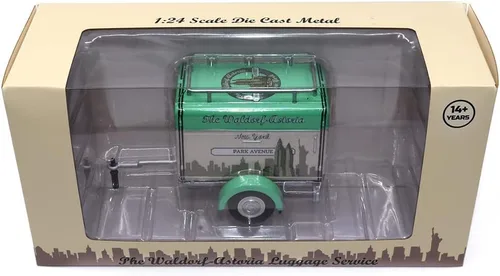 Miniatura 2 de Motor city classics Remolque Waldorf Astoria Escala 1:24 - Verde