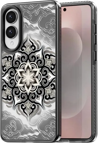 Miniatura 155 de Rosarnnah Funda compatible con Samsung Galaxy S24 Ultra, bonita estética, a la moda, divertida funda con estampado de gatito y gato, duradera a