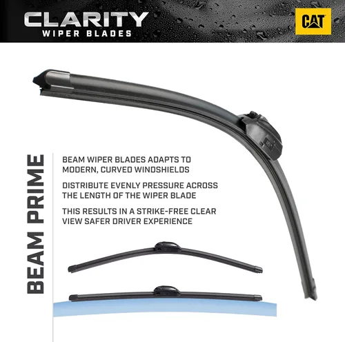 Miniatura 4 de CAT Clarity - Limpiaparabrisas de repuesto de rendimiento prémium para todas las estaciones, sin rayas, impecable y silencioso (16 pulgadas (1 pieza)