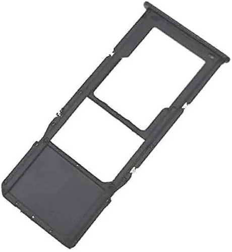Miniatura 2 de Bandeja de tarjeta SIM individual Reemplazo del titular de la tarjeta SD para Samsung Galaxy A12 SM-A125U A125U1 S127DL(Negro)