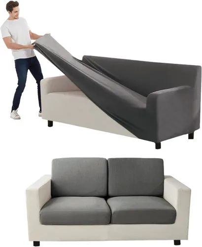 Miniatura 74 de Funda para Sofá de Terciopelo, Fundas Elásticas para Sofá para Funda Principal Separada/Respaldos y Cojines de Asiento, Funda para Sofá, para Fundas