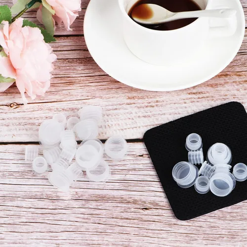 Miniatura 4 de 60 tapones para salero y pimentero de 3/4 pulgadas, 1/2 pulgada, 5/8 pulgadas de plástico, salero de repuesto para salero y pimienta, tapones
