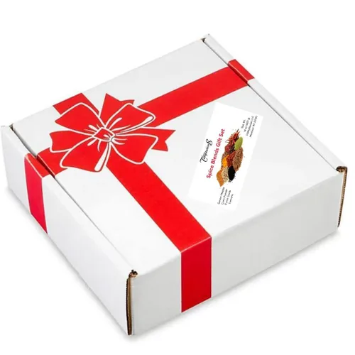 Miniatura 2 de Set de regalo de mezclas de especias indias artesanales de Flavor Temptations Orgánico, sin gluten, no transgénico, sin sal Garam Masala, curry