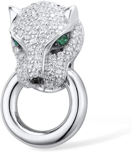 Miniatura 2 de Santuzza Colgante de plata de ley 925 con piedras preciosas animales para mujer