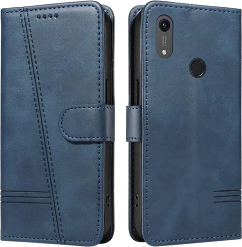 Miniatura 86 de Funda con tapa para Huawei Nova Lite 3, protección de 360 grados, a prueba de golpes, de piel sintética, con función atril y 3 ranuras