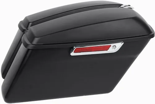 Miniatura 5 de Alforjas duras de color negro mate para Harley Touring FLT, FLHT, FLHTCU, FLHRC, Road King, Road Glide, Street Glide, Electra Glide, Ultra-Classic