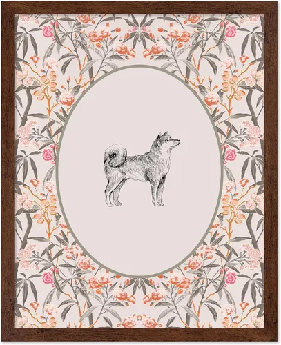 Miniatura 22 de Poster Master Póster Vintage de Cocker Spaniel Inglés - Impronta Retro de Perro - Arte Floral - Arte de Cachorros - Arte para Amantes de Animales