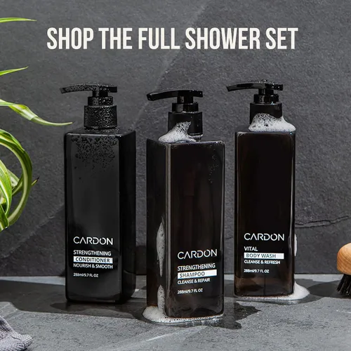 Miniatura 8 de CARDON Champú para el crecimiento del cabello para hombres, espesante, antiadelgazamiento, fortalece las raíces, cuidado de la piel coreano para un