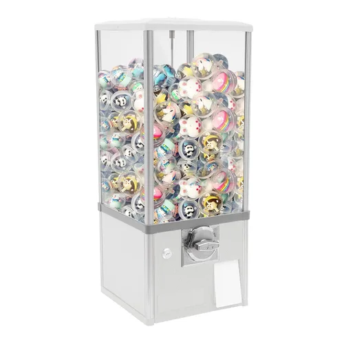 Miniatura 12 de Máquina expendedora, máquina expendedora comercial de juguetes y dulces en cápsulas, máquina clásica de chicles, máquina dispensadora de premios