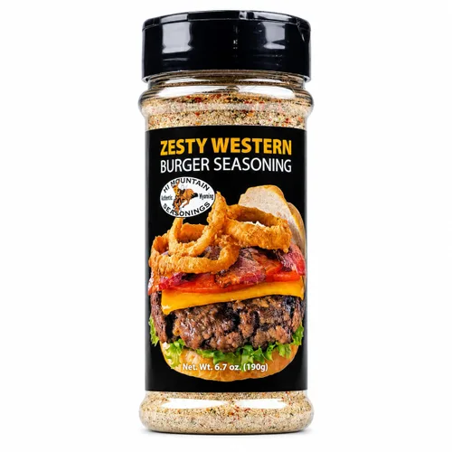 Miniatura 12 de Hi Mountain Condimento gourmet para hamburguesas Mezcla de alas de búfalo Bondad picante, picante y salada con un toque de ajo Condimento