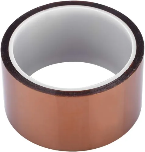 ASHATA Cinta de alta temperatura, Richer-R de 0.002 in 250-300 cinta térmica de alto aislamiento para enmascarar, soldar, recubrimiento en polvo,