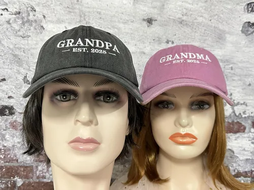 Miniatura 53 de Hepandy Mr Mrs Mom Dad Captain First Mate Mama and Mini Sombreros de béisbol