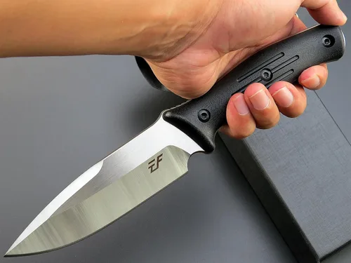Miniatura 5 de Eafengrow EF140 Cuchillo de hoja fija, hoja de acero AUS-10, mango G10 de espiga completa, herramienta EDC cuchillo recto para trabajar campamento