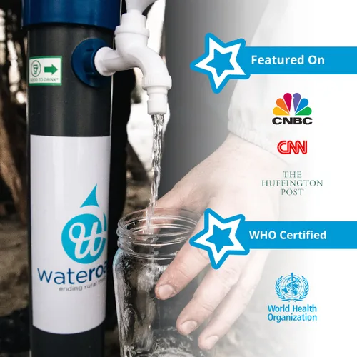 Miniatura 3 de ROAMfilter - Mini sistema de filtro de agua portátil, bomba purificadora de agua para senderismo y mochilero con capacidad en línea para acampar
