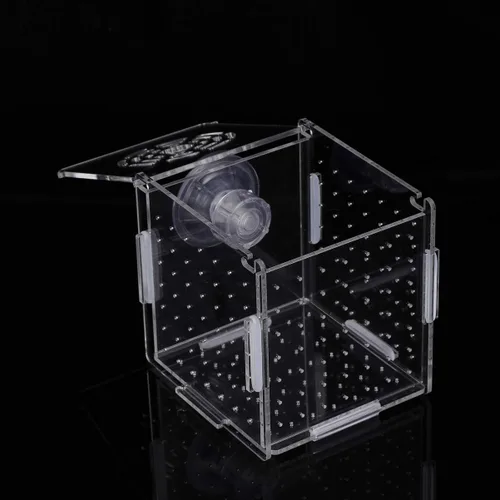 Miniatura 5 de Caja de cría de peces, caja de incubadora de incubadora, cajas de cría de peces de acuario, cajas divisorias para eclosionar, accesorio