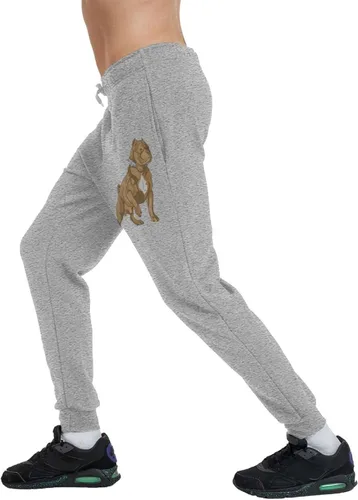 Miniatura 6 de American Bully Men's Fleece Pants Trousers Casual Sports Pants Inner Fleece