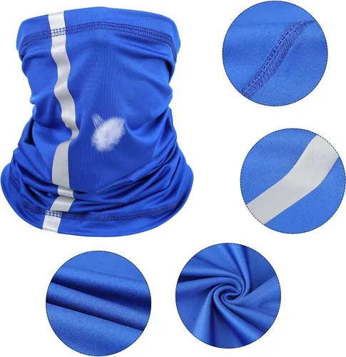 Miniatura 2 de SATINIOR 2 parasoles para sombrero duro, visera de malla de ala completa de alta visibilidad, protección para el cuello, tira reflectante, bandana