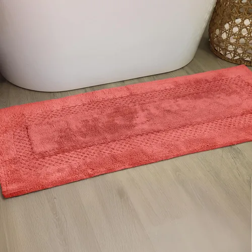 Miniatura 91 de Home Weavers Classy - Juego de alfombras de baño 100 % algodón, decoración de baño, lavable, extrasuave y absorbente, tapete de cocina, juego de Aqua