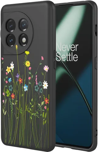 Miniatura 24 de Funda para OnePlus Nord CE 2 Lite 5G Clear Flower Phone Case Soft TPU a prueba de golpes, antiarañazos, funda protectora para 1+Nord CE2 Lite 5G
