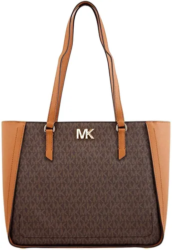 Miniatura 4 de MICHAEL Michael Kors Sylvia - Bolso de mano para mujer con logotipo de medios mixtos