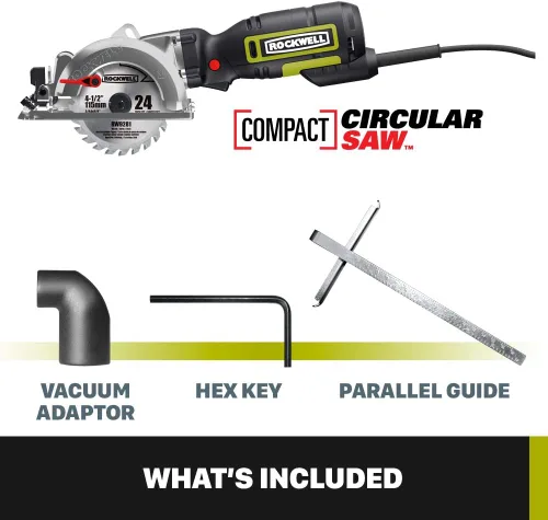 Miniatura 6 de Rockwell RK3441RK3441 K Kit compacto Sierra Circular.