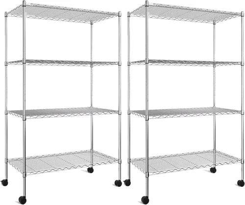 Miniatura 11 de Simple Deluxe - Estantería resistente de almacenamiento de 5 estantes, capacidad de carga de 1250 libras, 29.92" de profundidad x 13.98" de ancho x