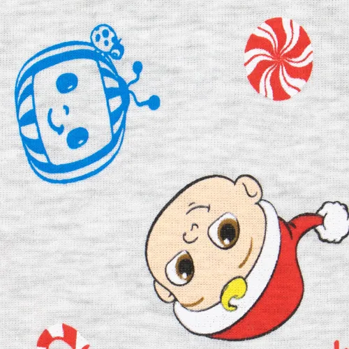 Miniatura 5 de CoComelon Pijama de Navidad para Niño Gris