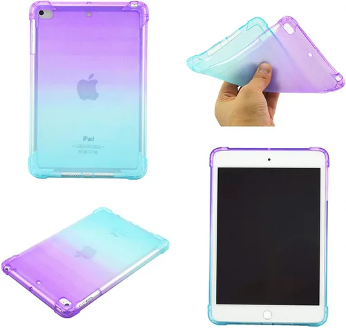Miniatura 23 de Funda trasera translúcida y esmerilada para Apple iPad mini 5/Mini 4/Mini 3/Mini 2/Mini 1 Funda de 7,9" TPU suave a prueba de golpes, delgada
