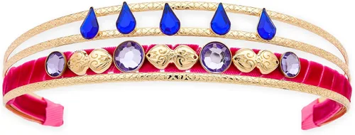 Disney Store Official Princess Tiara Headbands for kids - Shimmering Princess Dress Up Accessories