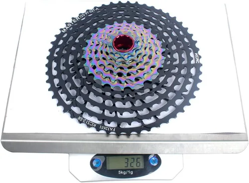 Miniatura 4 de KCNC Mountain E-Bike Cassette de bicicleta 12 velocidades 9-52T para Sram XD Eagle XX1/XO1/GX 12s Uso más ligero solo 11.53 oz (negro)