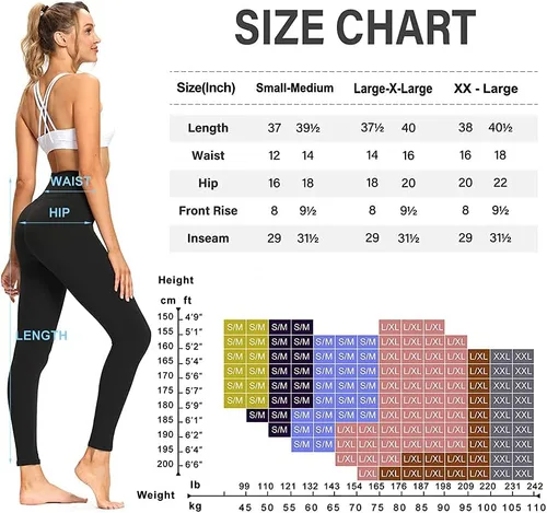 Miniatura 5 de GAYHAY - Leggings de cintura alta para mujer, suaves, opacos, entallados y estampados con control de abdomen ideales para correr, yoga y ciclismo