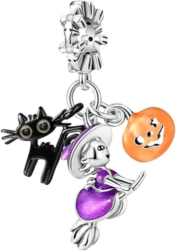 Miniatura 104 de LUXILLA Abalorio de plata de ley 925 para madre, hija, abuela, para familia, amor, madre, hija, abuela, para pulseras, collares, dijes, abalorios