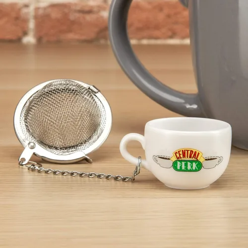 Miniatura 4 de Paladone Friends Central Perk - Infusor de té de acero inoxidable con cadena