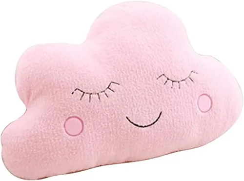 Miniatura 7 de Almohada de estrella con diseño de luna, nube, decoración de habitación fresca, cojín para cama